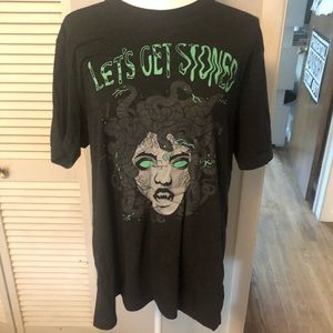 Lets Get Stoned Medusa Tee